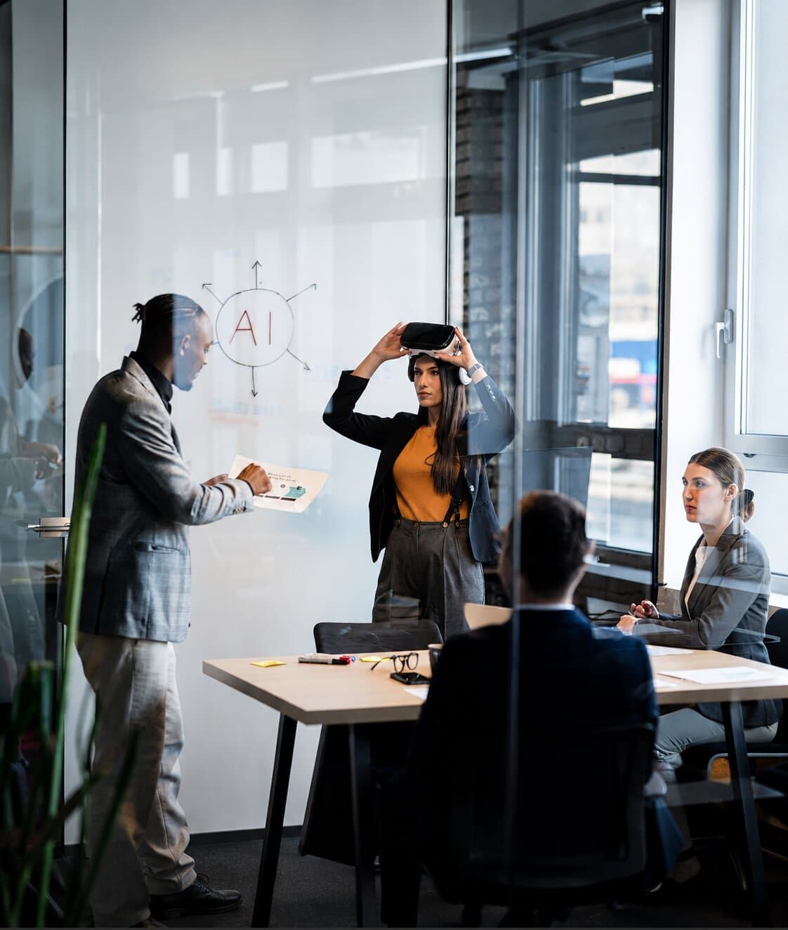 AI business transformation consulting